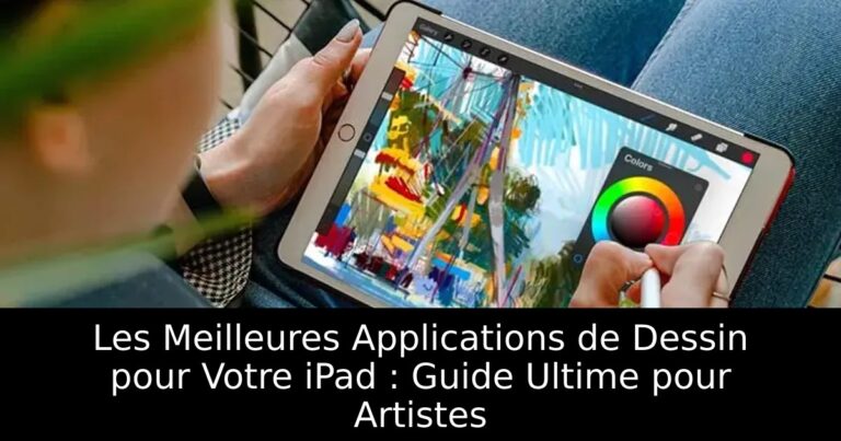 Les Meilleures Applications de Dessin pour Votre iPad : Guide Ultime pour Artistes