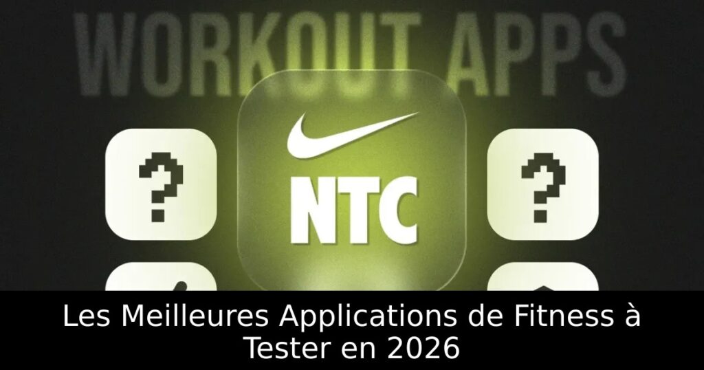 Les Meilleures Applications de Fitness à Tester en 2026