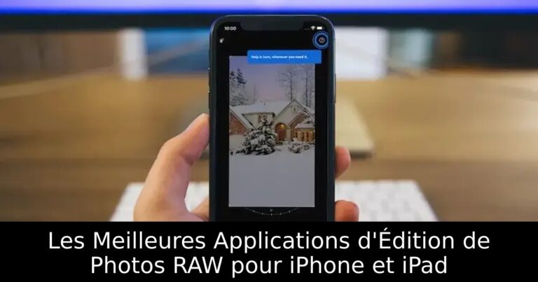 Les Meilleures Applications d&rsquo;Édition de Photos RAW pour iPhone et iPad