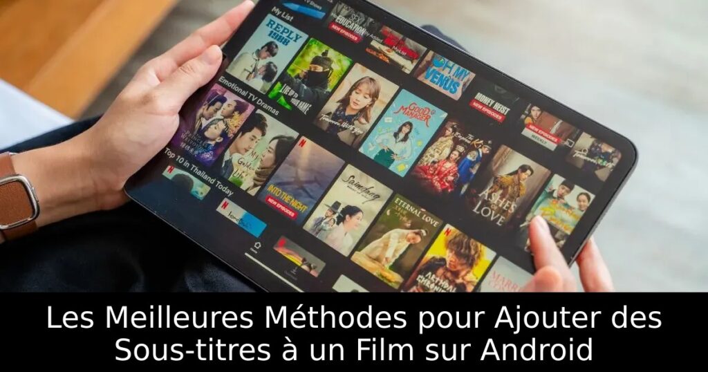 Les Meilleures Méthodes pour Ajouter des Sous-titres à un Film sur Android