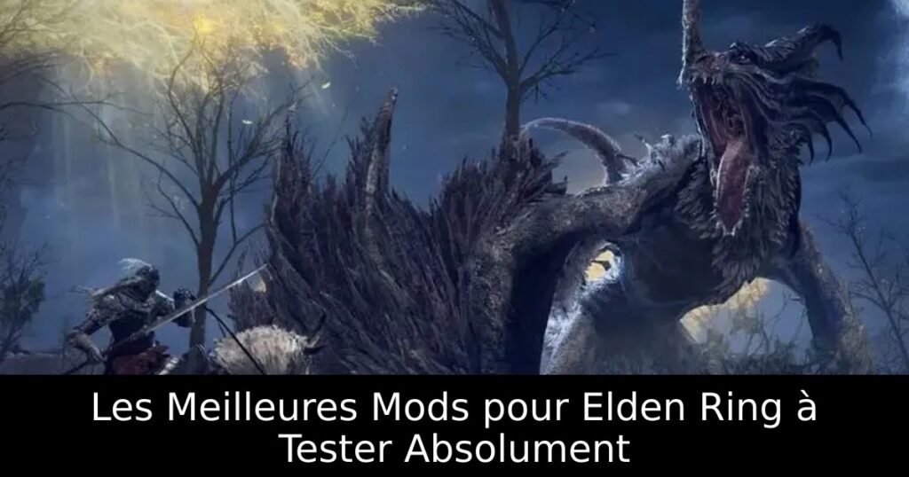 Les Meilleures Mods pour Elden Ring à Tester Absolument