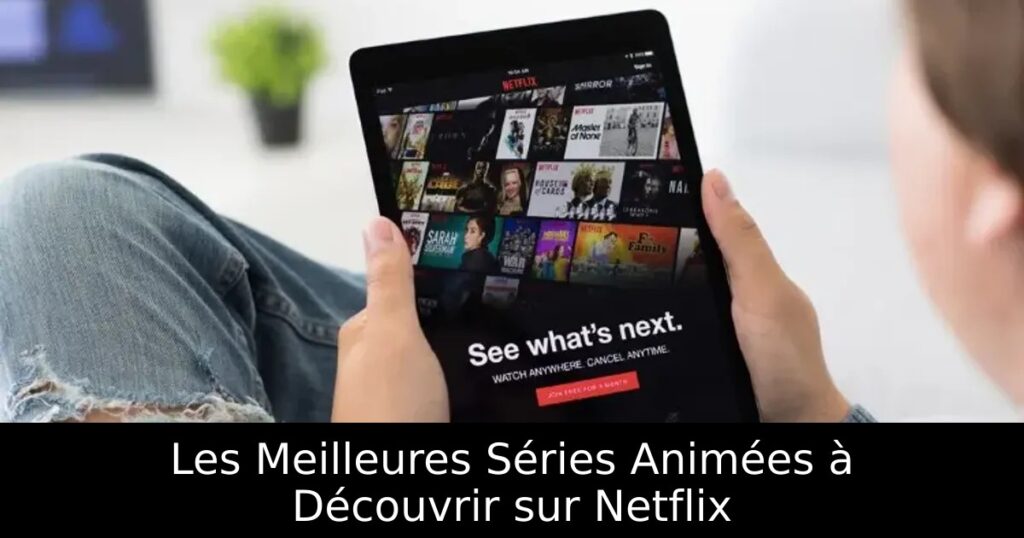 Les Meilleures Séries Animées à Découvrir sur Netflix