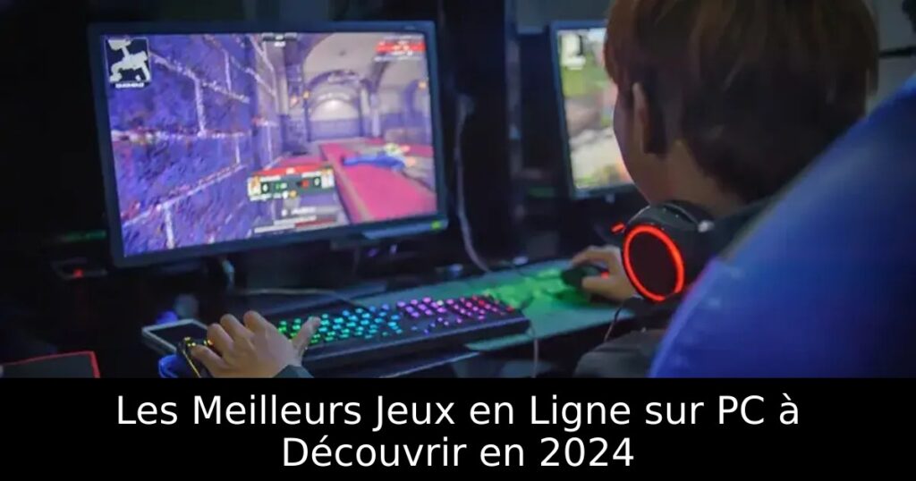 Les Meilleurs Jeux en Ligne sur PC à Découvrir en 2024