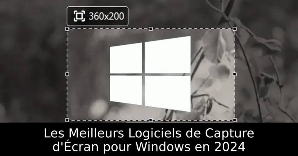 Les Meilleurs Logiciels de Capture d&rsquo;Écran pour Windows en 2024