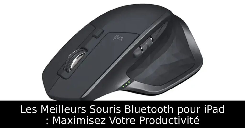 Les Meilleurs Souris Bluetooth pour iPad : Maximisez Votre Productivité