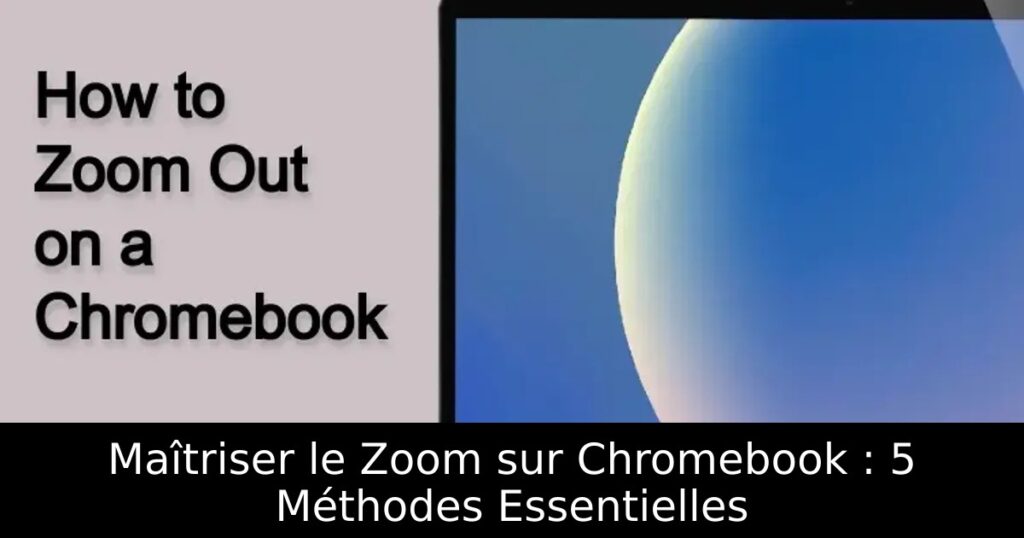 Maîtriser le Zoom sur Chromebook : 5 Méthodes Essentielles