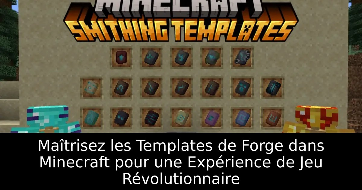 Maîtrisez les Templates de Forge dans Minecraft pour une Expérience de Jeu Révolutionnaire