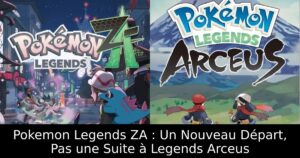 Pokemon Legends ZA : Un Nouveau Départ, Pas une Suite à Legends Arceus
