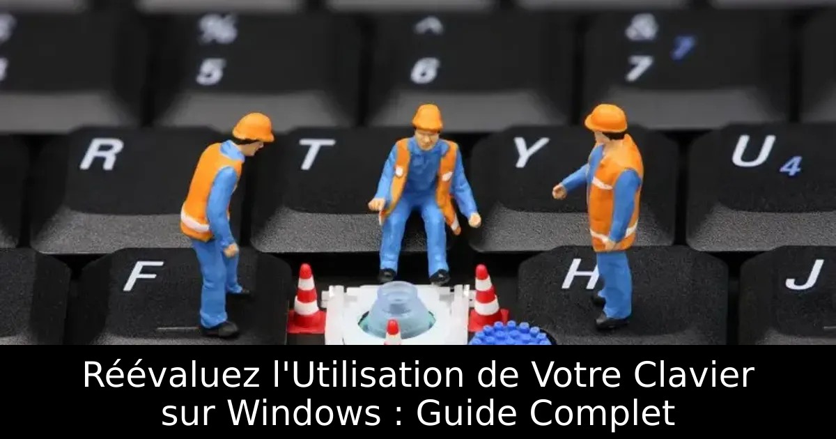 Réévaluez l&rsquo;Utilisation de Votre Clavier sur Windows : Guide Complet