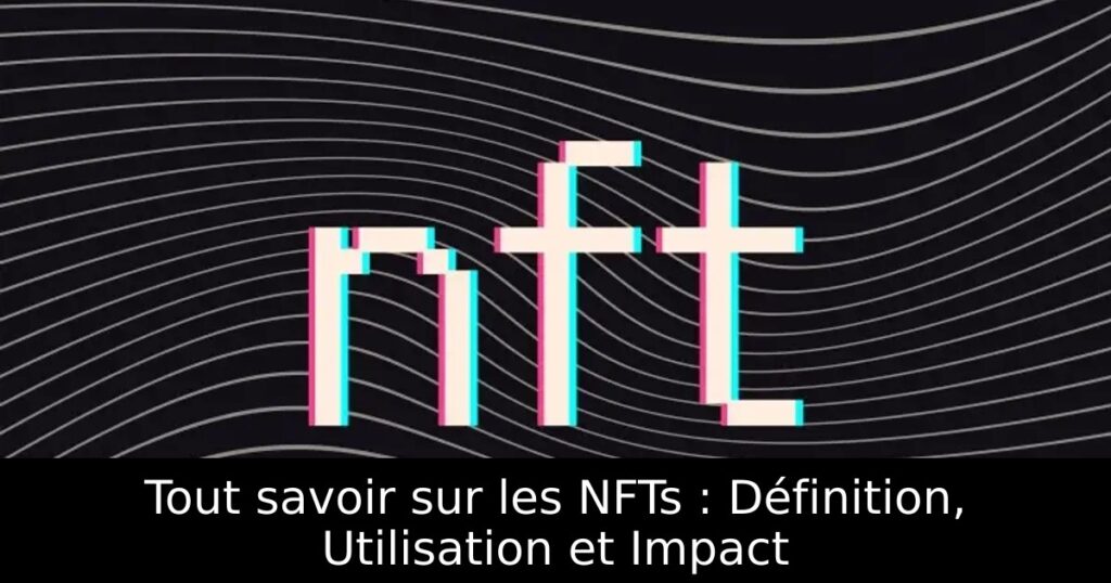 Tout savoir sur les NFTs : Définition, Utilisation et Impact