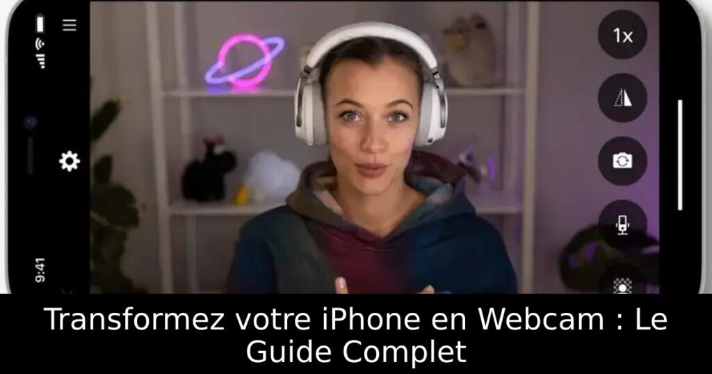 Transformez votre iPhone en Webcam : Le Guide Complet