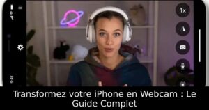 Transformez votre iPhone en Webcam : Le Guide Complet