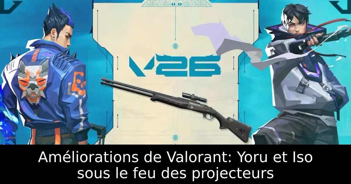 Améliorations de Valorant: Yoru et Iso sous le feu des projecteurs