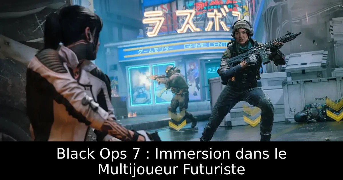 Black Ops 7 : Immersion dans le Multijoueur Futuriste