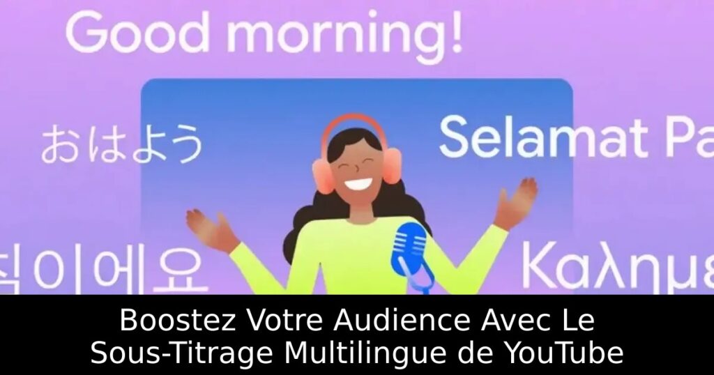Boostez Votre Audience Avec Le Sous-Titrage Multilingue de YouTube