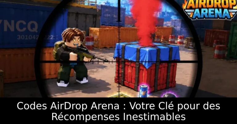Codes AirDrop Arena : Votre Clé pour des Récompenses Inestimables