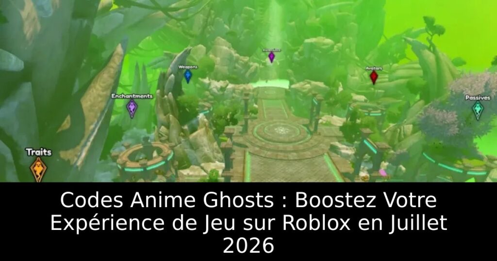Codes Anime Ghosts : Boostez Votre Expérience de Jeu sur Roblox en Juillet 2026