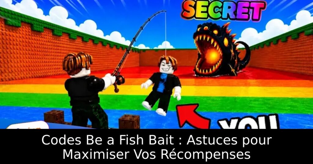Codes Be a Fish Bait : Astuces pour Maximiser Vos Récompenses