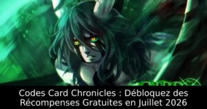 Codes Card Chronicles : Débloquez des Récompenses Gratuites en Juillet 2026