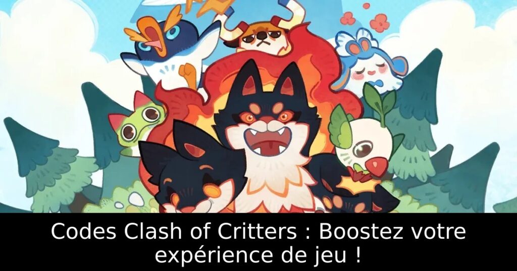 Codes Clash of Critters : Boostez votre expérience de jeu !