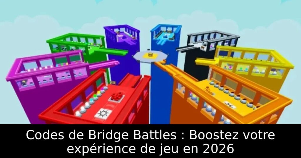Codes de Bridge Battles : Boostez votre expérience de jeu en 2026