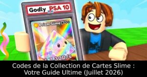 Codes de la Collection de Cartes Slime : Votre Guide Ultime (Juillet 2026)