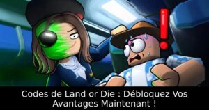 Codes de Land or Die : Débloquez Vos Avantages Maintenant !
