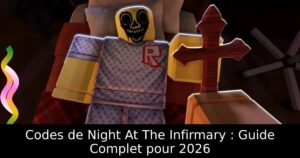 Codes de Night At The Infirmary : Guide Complet pour 2026