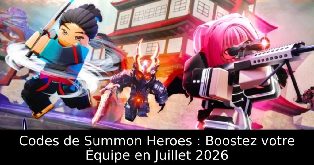 Codes de Summon Heroes : Boostez votre Équipe en Juillet 2026