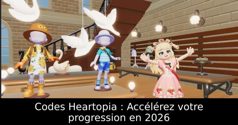 Codes Heartopia : Accélérez votre progression en 2026