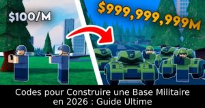 Codes pour Construire une Base Militaire en 2026 : Guide Ultime