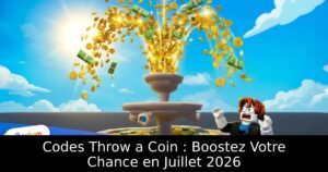 Codes Throw a Coin : Boostez Votre Chance en Juillet 2026