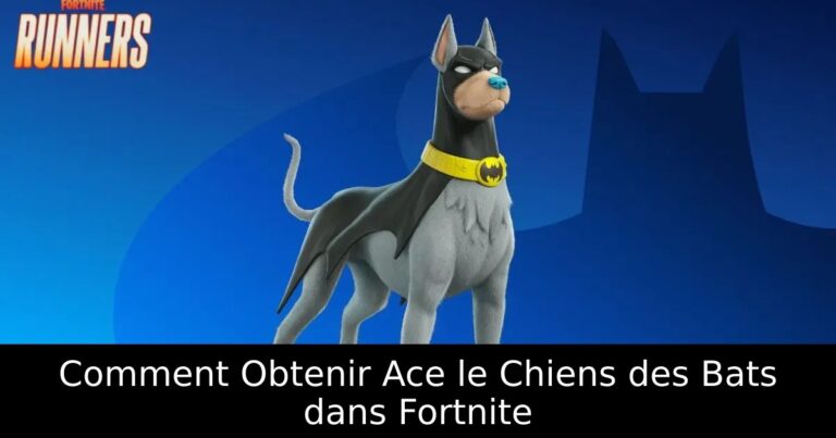 Comment Obtenir Ace le Chiens des Bats dans Fortnite