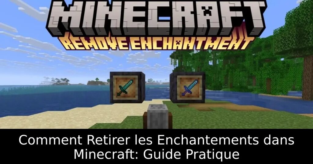Comment Retirer les Enchantements dans Minecraft: Guide Pratique