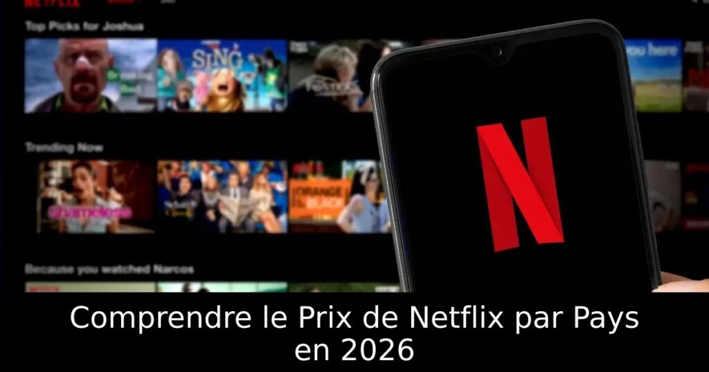 Comprendre le Prix de Netflix par Pays en 2026