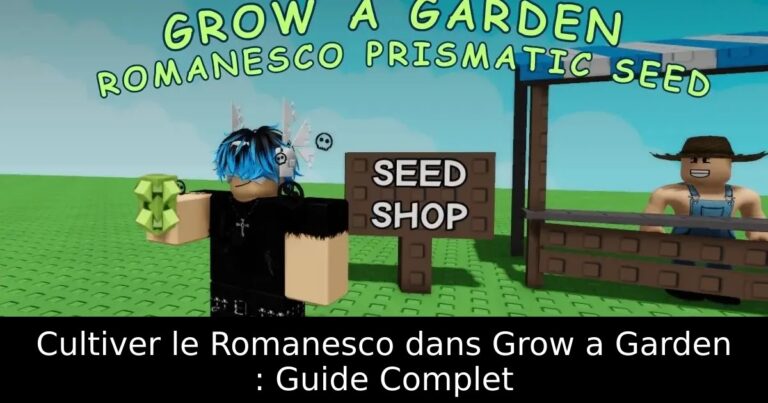Cultiver le Romanesco dans Grow a Garden : Guide Complet