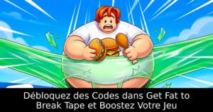 Débloquez des Codes dans Get Fat to Break Tape et Boostez Votre Jeu