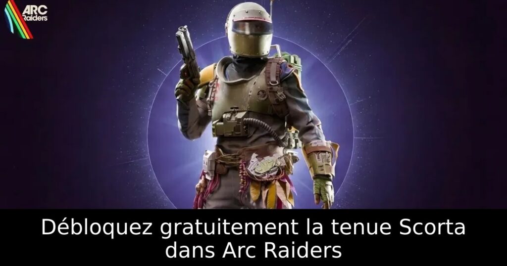 Débloquez gratuitement la tenue Scorta dans Arc Raiders