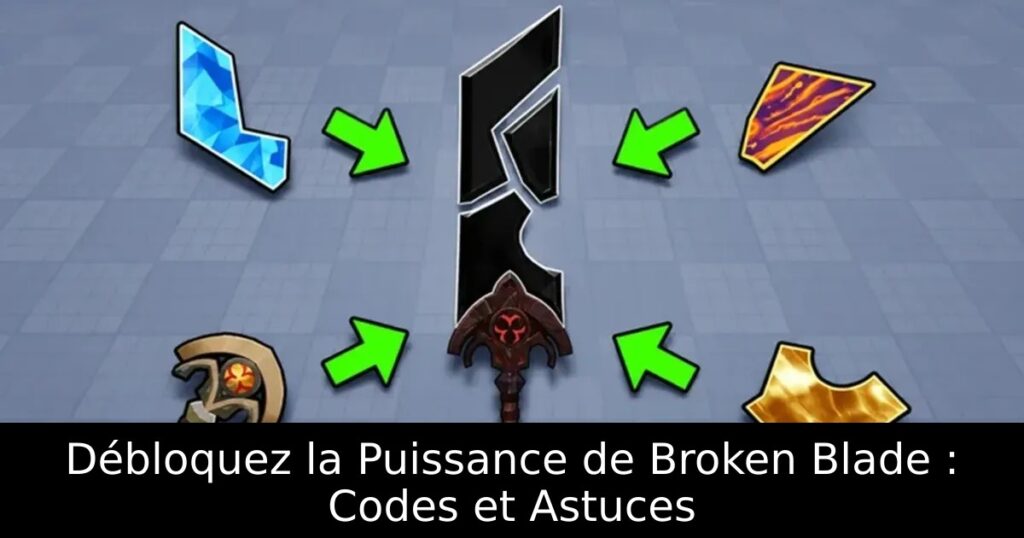 Débloquez la Puissance de Broken Blade : Codes et Astuces