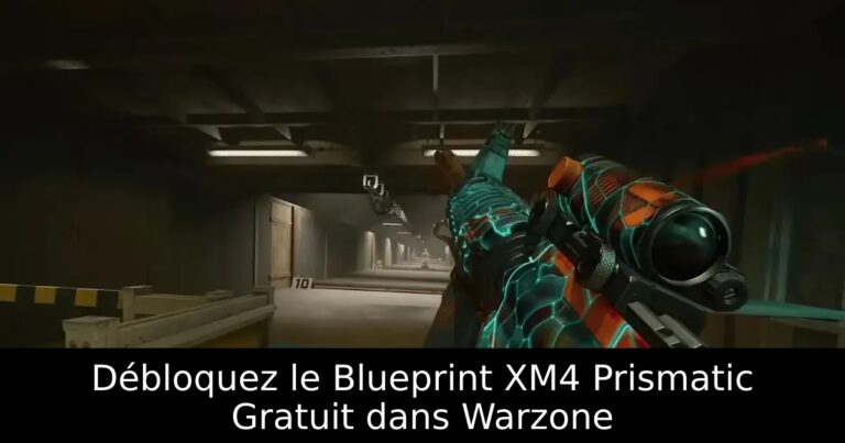Débloquez le Blueprint XM4 Prismatic Gratuit dans Warzone