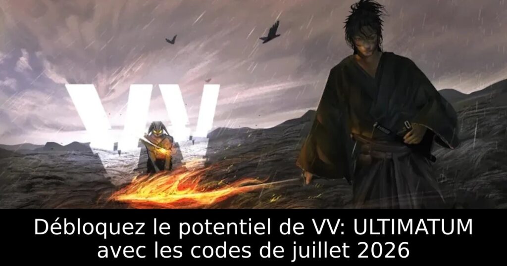 Débloquez le potentiel de VV: ULTIMATUM avec les codes de juillet 2026