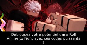 Débloquez votre potentiel dans Roll Anime to Fight avec ces codes puissants !