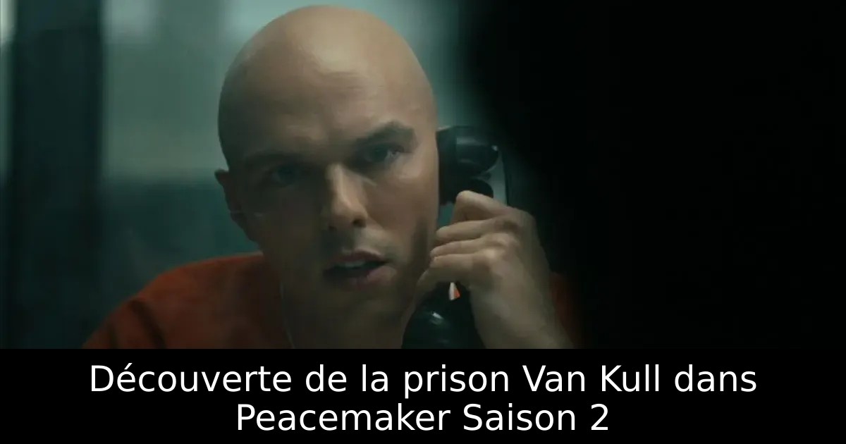 Découverte de la prison Van Kull dans Peacemaker Saison 2