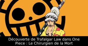 Découverte de Trafalgar Law dans One Piece : Le Chirurgien de la Mort