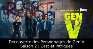 Découverte des Personnages de Gen V Saison 2 : Cast et Intrigues