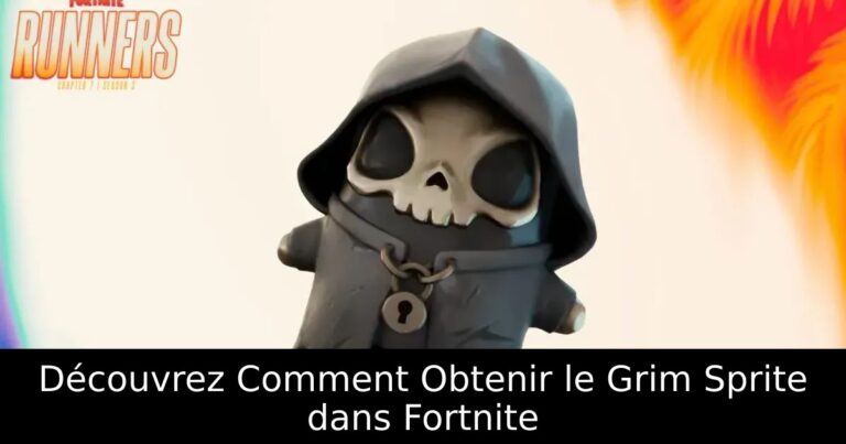 Découvrez Comment Obtenir le Grim Sprite dans Fortnite