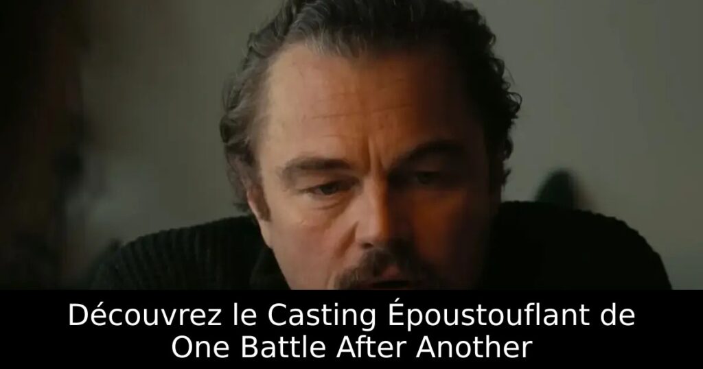 Découvrez le Casting Époustouflant de One Battle After Another