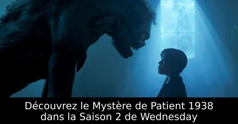 Découvrez le Mystère de Patient 1938 dans la Saison 2 de Wednesday