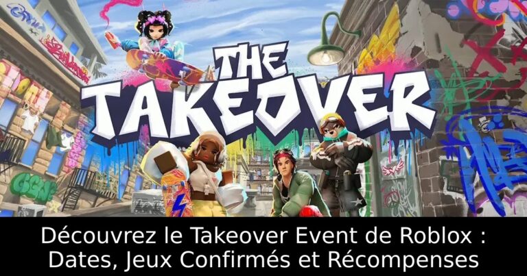 Découvrez le Takeover Event de Roblox : Dates, Jeux Confirmés et Récompenses