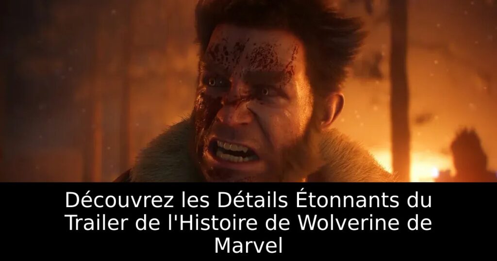Découvrez les Détails Étonnants du Trailer de l&rsquo;Histoire de Wolverine de Marvel